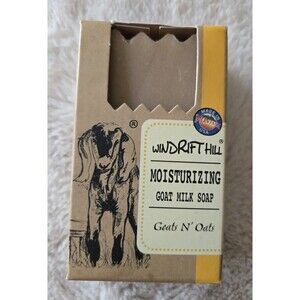 Windrift Hill Goat Milk Bar Soap Essential Oil Natural Goats N' Oats Scent 5 Oz